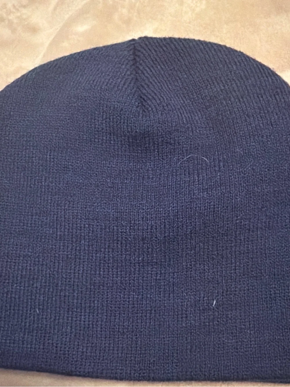 Classic Navy Knit Beanie - kids